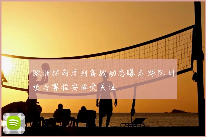 欧洲杯匈牙利备战动态曝光 球队训练与赛程安排受关注