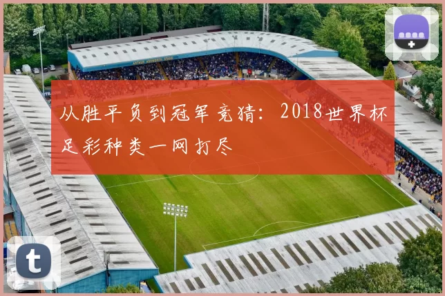 从胜平负到冠军竞猜:2018世界杯足彩种类一网打尽